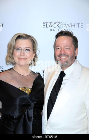 Le Nevada Ballet Theatre honore plusieurs fois primé, actrice, danseuse, chanteuse et humanitaire Rita Moreno comme sa femme de l'année 2019 à l'intérieur de Bal Primrose Aria Resort & Casino à Las Vegas avec : Terry Fator, Angie Fator Où : Las Vegas, Nevada, United States Quand : 27 Jan 2019/WENN.com DJDM Crédit : Banque D'Images