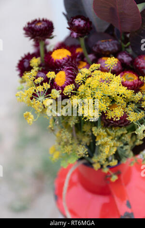 Close up flower arrangements Banque D'Images