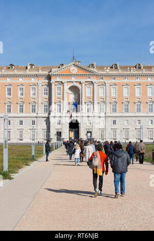 Palais Royal de Caserte, le plus grand palais royal dans le monde Banque D'Images