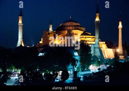 L'Europe, la Turquie, Istanbul, Sainte-Sophie Banque D'Images