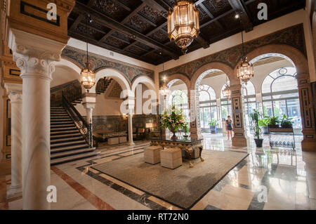 L'Europe, Espagne, Andalousie, Séville, l'hôtel Alfonso XIII Banque D'Images