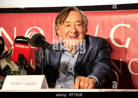 Richard Lugner lors de la conférence de presse avec l'opera ball guest 2019 au cinéma Lugner City. Vienne, l'utilisation dans le monde entier 27.02.2019 | Banque D'Images