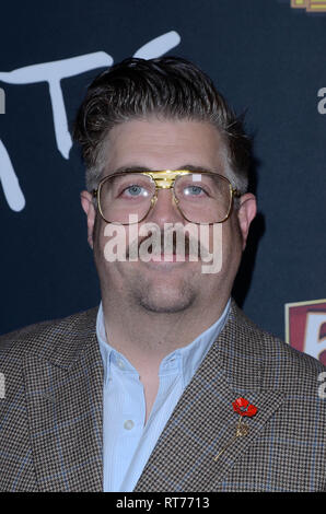 HOLLYWOOD, CALIFORNIE - Le 27 février : Eric Petersen au Los Angeles première de 'Cats' au Pantages Theatre Le 27 février 2019 à Hollywood, Californie. Crédit : David Edwards/MediaPunch Banque D'Images