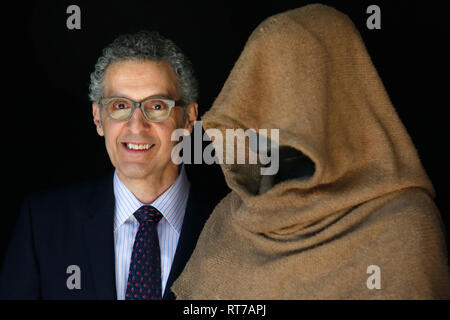 Rome, Italie. 28 Février, 2019. John Turturro Rome le 28 février 2019. Photocall lors de la première mondiale de la série tv RAI Le nom de la Rose (il nome della Rosa). Foto Samantha Insidefoto Zucchi Banque D'Images