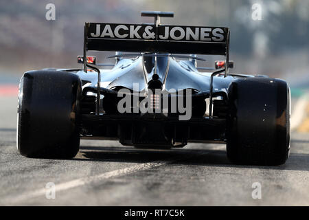 Barcelone, Espagne. 28 Février, 2019. # 20 Kevin Magnussen, Haas F1 Team. Montmelo Barcelone 28/02/2019 Circuit de Formule 1 Test 2019 Federico Basile / Insidefoto Photo Credit : insidefoto srl/Alamy Live News Banque D'Images