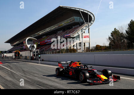 Barcelone, Espagne. 28 Février, 2019. # 10 Pierre Gasly, Aston Martin Red Bull Racing Honda. Montmelo Barcelone 28/02/2019 Circuit de Formule 1 Test 2019 Federico Basile / Insidefoto Photo Credit : insidefoto srl/Alamy Live News Banque D'Images