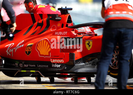 Barcelone, Espagne. 28 Février, 2019. # 16 Charles Leclerc, Scuderia Ferrari. Montmelo Barcelone 28/02/2019 Circuit de Formule 1 Test 2019 Federico Basile / Insidefoto Photo Credit : insidefoto srl/Alamy Live News Banque D'Images