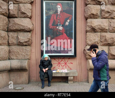 Kiev, Ukraine. 28 Février, 2019. Ukraine La vie quotidienne Crédit : Serg Glovny/ZUMA/Alamy Fil Live News Banque D'Images