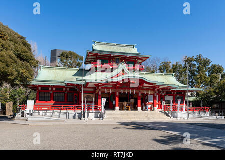 Tomioka Hachimangu, Koto-Ku, Tokyo, Japon Banque D'Images