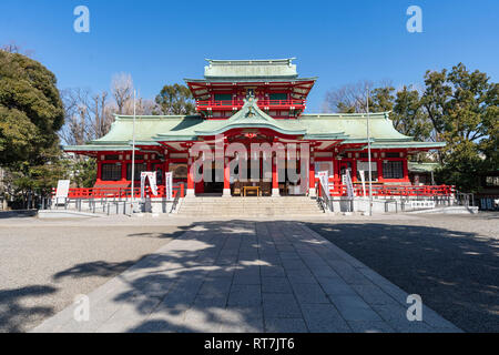 Tomioka Hachimangu, Koto-Ku, Tokyo, Japon Banque D'Images