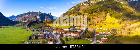 Allemagne, Bavière, Abbaye Bénédictine, l'abbaye Ettal Banque D'Images