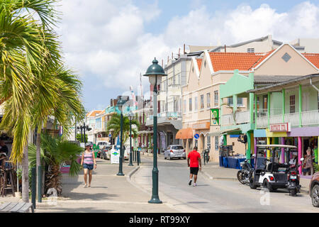 Kaya Grandi, Kralendijk, Bonaire, les îles ABC sous le vent, Antilles, Caraïbes Banque D'Images