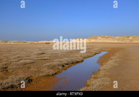 Holkham beach, North Norfolk, Angleterre Banque D'Images