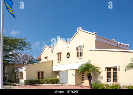 Gouverneur d'Aruba, la résidence Plaza Henny Eman, Oranjestad, Aruba, les îles ABC sous le vent, Antilles, Caraïbes Banque D'Images