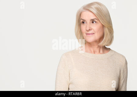 De rêve copie espace isolé sur fond Banque D'Images