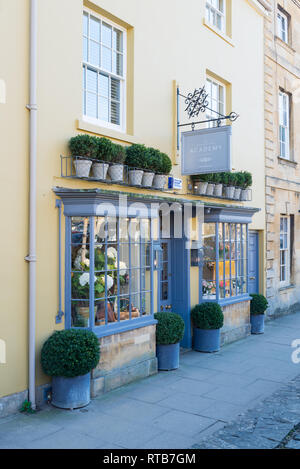 Le Covent Garden Academy of Flowers showroom dans le joli bourg de Cotswold, Chipping Campden Gloucestershire Banque D'Images