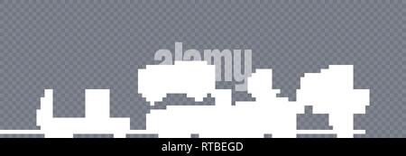 Bouchons de neige, boules de neige et set. Snow cap vector collection. Élément de décoration d'hiver. Éléments sur fond d'hiver enneigé. Illustration de Vecteur