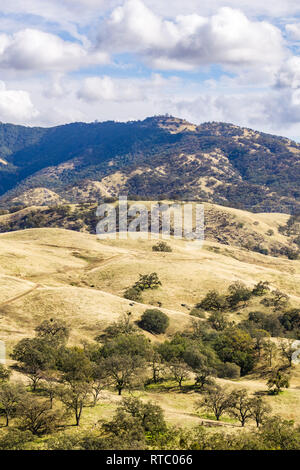 Paysage de Joseph Grant County Park, San Jose, Californie Banque D'Images