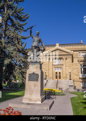Memorial Public Library à Calgary (Alberta) Canada. Memorial Public Library est l'une des plus anciennes de Calgary et de la bibliothèque est situé dans Memorial Park, downto Banque D'Images