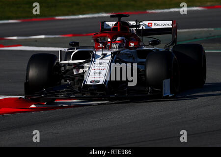 Montmelo, Espagne. 06Th Mar, 2019. # 05 Sebastian Vettel, Scuderia Ferrari. Montmelo Barcelone 01/03/2019 Circuit de Formule 1 Test 2019 Foto Federico Basile/Insidefoto insidefoto Crédit : srl/Alamy Live News Banque D'Images