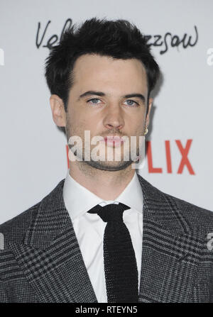 Première de Buzzsaw velours avec : Tom Sturridge Où : Los Angeles, California, United States Quand : 28 Jan 2019 Apega/WENN.com Crédit : Banque D'Images