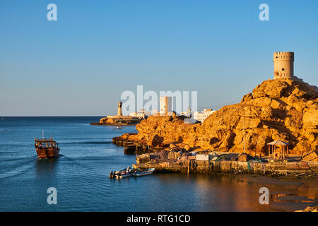 Sultanat d'Oman, région de Sharqiya Al Ayjah, port de Sur Banque D'Images