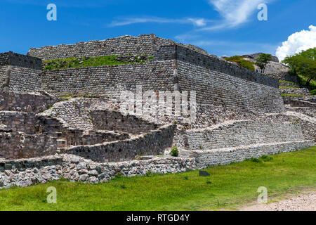 Ruines de Xochicalco, État de Morelos, Mexique Banque D'Images