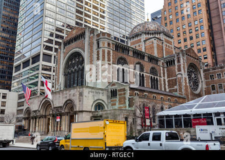 L'église Saint-Barthélemy (1903), Manhattan, New York City, USA Banque D'Images