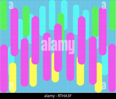 Bandes de couleur sont des éléments de conception élégante. Vector, lignes croisées abstract background Illustration de Vecteur