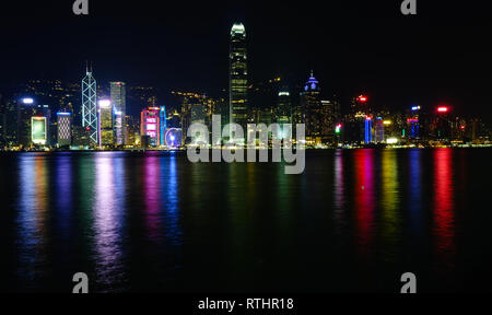 Hong Kong, Skyline Banque D'Images