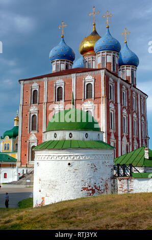 La cathédrale de la Dormition (1699), Ryazan Ryazan, Kremlin, Russie Banque D'Images