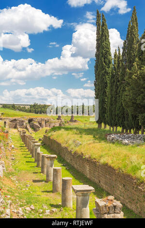 Sanctuaire d'Asclépios, Pergamon, Bergama, Province d'Izmir, Turquie Banque D'Images