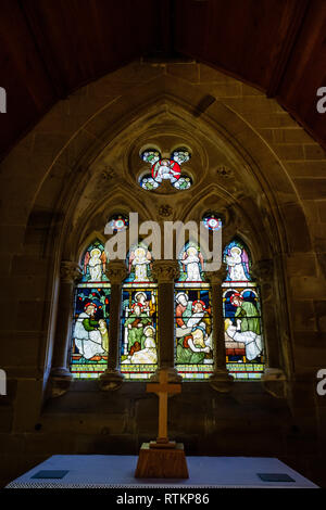 St Lawrence Parish Church, Church Road, rue Pierre, joint, Kent Banque D'Images