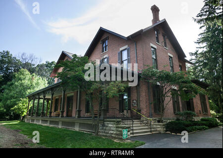 Site historique de Rutherford B. Hayes aussi connu comme Spiegel Grove à Fremont, Ohio Banque D'Images