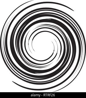 Tornade en spirale icône logo vector illustration design Illustration de Vecteur