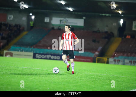 Le 1er mars 2019, Cork, Irlande - Ireland Premier match de la division entre Cork City FC vs Derry City FC. Banque D'Images