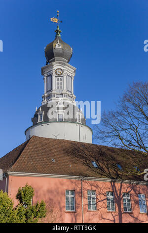 Tour du château historique de Jever, Allemagne Banque D'Images