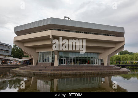 Central Hall, Université de York, Heslington campus, York, Yorkshire, UK. Banque D'Images