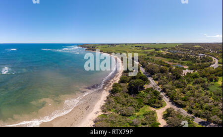 Littoral de basse Banque D'Images