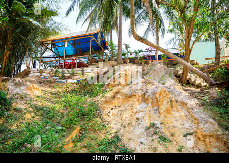 NAM TIEN, VIETNAM - 15 février 2018 : au cours d'un conte Kiost dans Nam Tien, Vietnam le 15 février, 2018 Banque D'Images