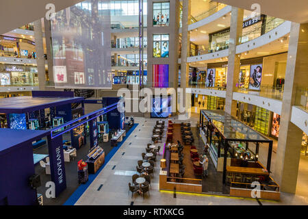 Vue intérieure du centre commercial Pavilion, Bukit Bintang, Kuala Lumpur, Malaisie. Banque D'Images