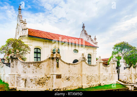 Dans l'Église réformée hollandaise Galle Fort, Sri Lanka Banque D'Images