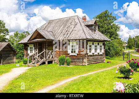 Konchanskoe-Suvorovskoe, Russie - le 22 juillet 2017 : Musée d'Alexander homestead près de Borovitchi, Souvorov. Généralissime Souvorov A. est une grande guerre russe Banque D'Images