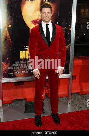 "Miss Bala" Première mondiale tenue au Regal L.A. Théâtre vivant à Los Angeles, Californie. Avec : Matt Lauria Où : Los Angeles, California, United States Quand : 30 Jan 2019 Credit : Adriana Barraza M./WENN.com Banque D'Images