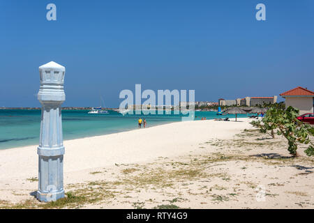 Palm Beach, quartier Noord, Aruba, les îles ABC sous le vent, Antilles, Caraïbes Banque D'Images