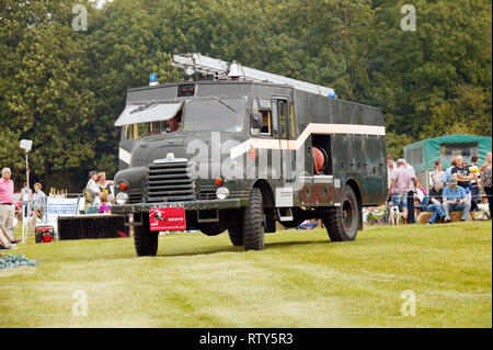 RLHZ BEDFORD POMPE AUTOMOTRICE (Green Goddess) Banque D'Images