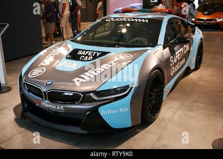 La voiture BMW Museum de Munich Bavaria Allemagne Banque D'Images