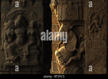 Temple Ramaswamy Kumbakonam Banque D'Images