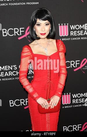 Los Angeles, CA. 28 Février, 2019. Christine Chiu aux arrivées pour une soirée inoubliable Benefit for Women's Cancer Research Fund (WCRF), Beverly Wilshire, A Four Seasons Hotel, Los Angeles, CA, 28 février 2019. Credit : Priscilla Grant/Everett Collection/Alamy Live News Banque D'Images