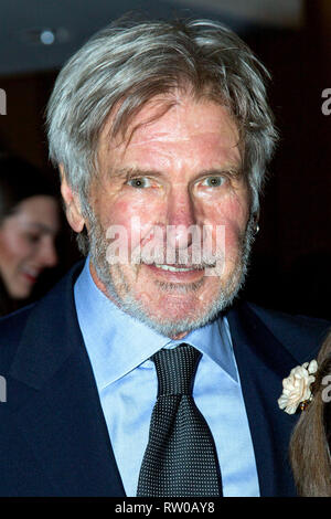 New York, USA. 07 Mar, 2016. Harrison Ford au lundi, 7 mars 2016, Gala à visages Pier Sixty à Chelsea Piers, à New York, USA. Crédit : Steve Mack/S.D. Mack Photos/Alamy Banque D'Images